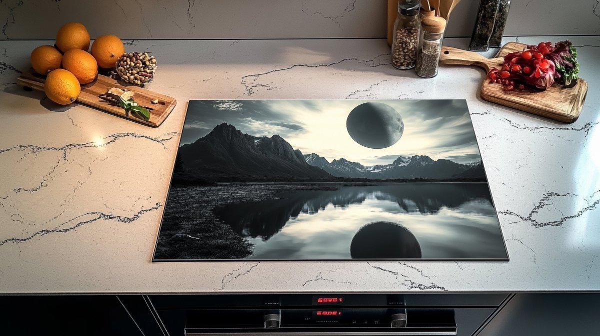 Inductie Beschermer - Afdekmat - Zwevende Maan