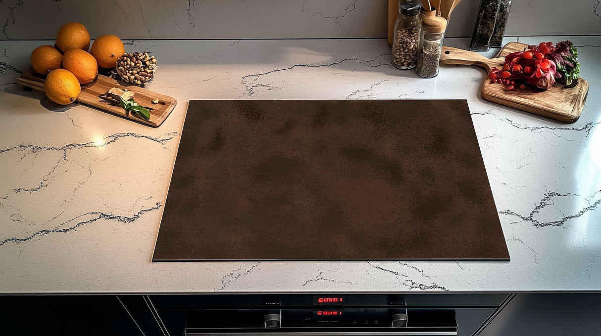 Inductie beschermer - Afdekmat - Mocha Stone