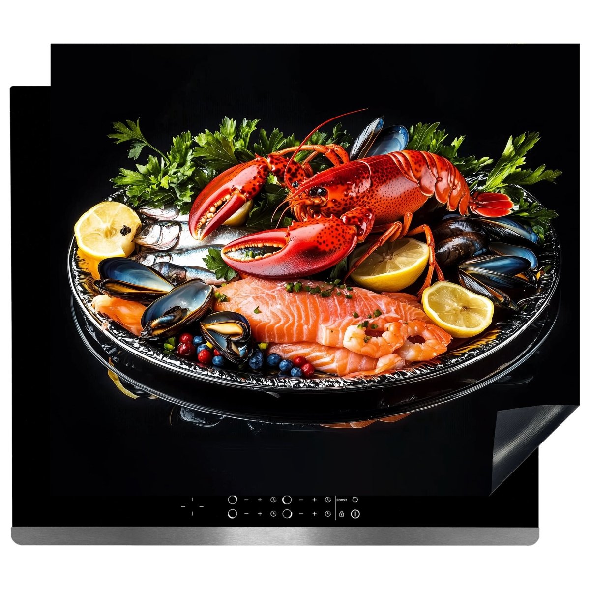 Inductie beschermer - Afdekmat - Luxe Zeevruchten