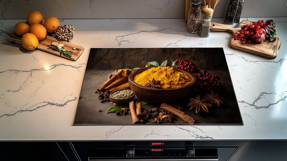Inductie beschermer - Afdekmat - Exotische Specerijen