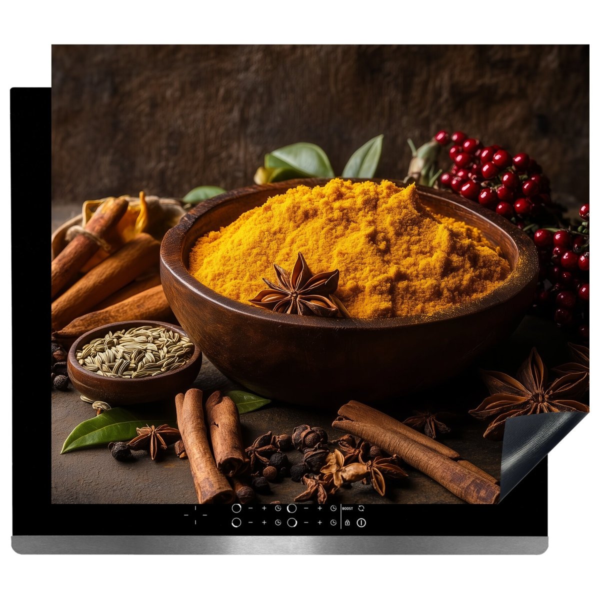 Inductie beschermer - Afdekmat - Exotische Specerijen