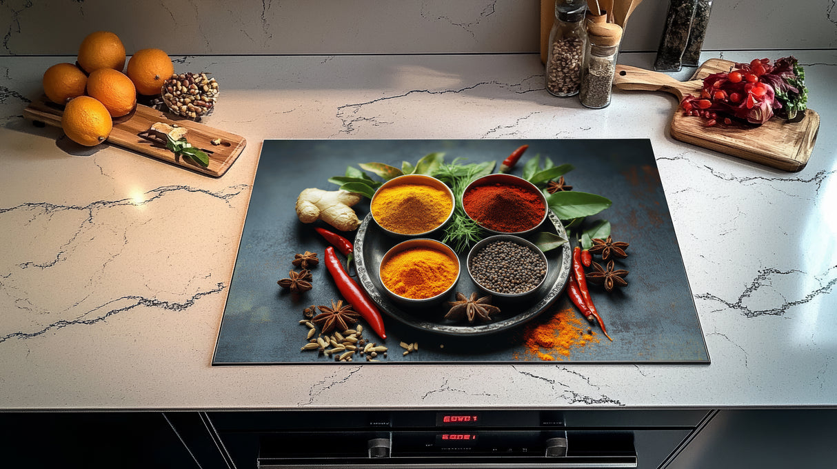 Inductie beschermer - Afdekmat - Pittige Specerijen