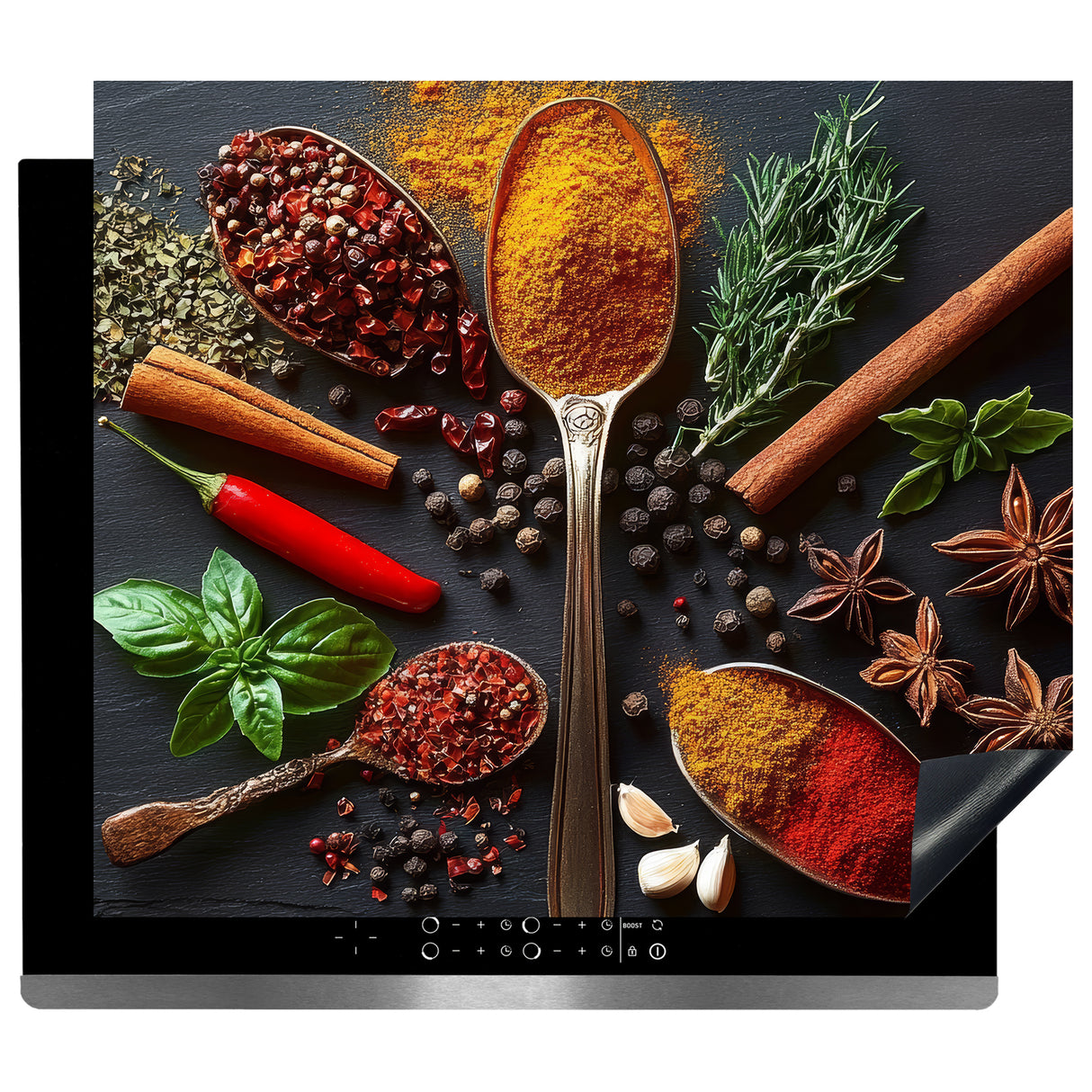 Inductie beschermer - Afdekmat - Aromatische Specerijen