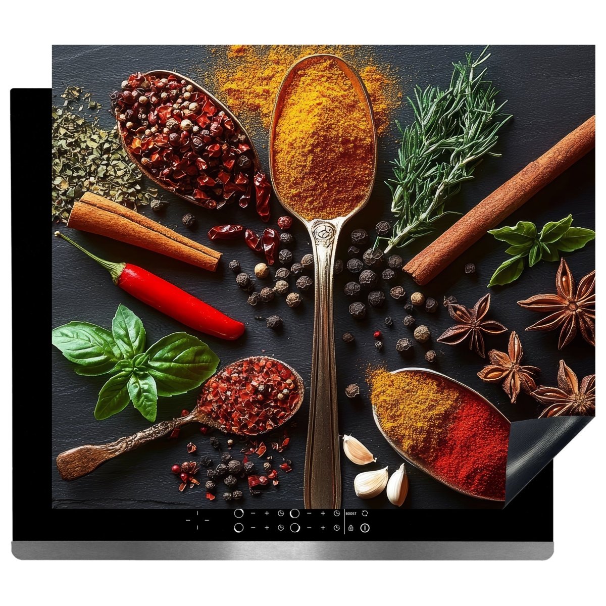 Inductie beschermer - Afdekmat - Aromatische Specerijen