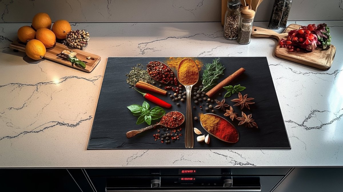 Inductie beschermer - Afdekmat - Aromatische Specerijen
