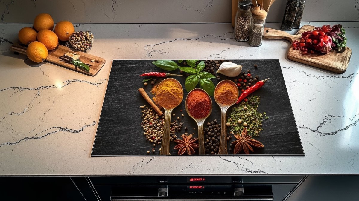Inductie beschermer - Afdekmat - Gekruide Specerijen
