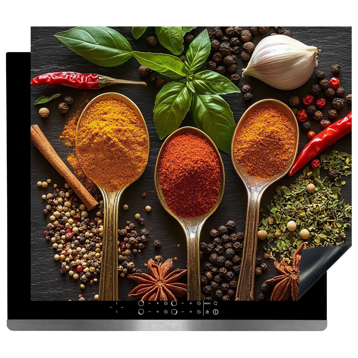 Inductie beschermer - Afdekmat - Gekruide Specerijen