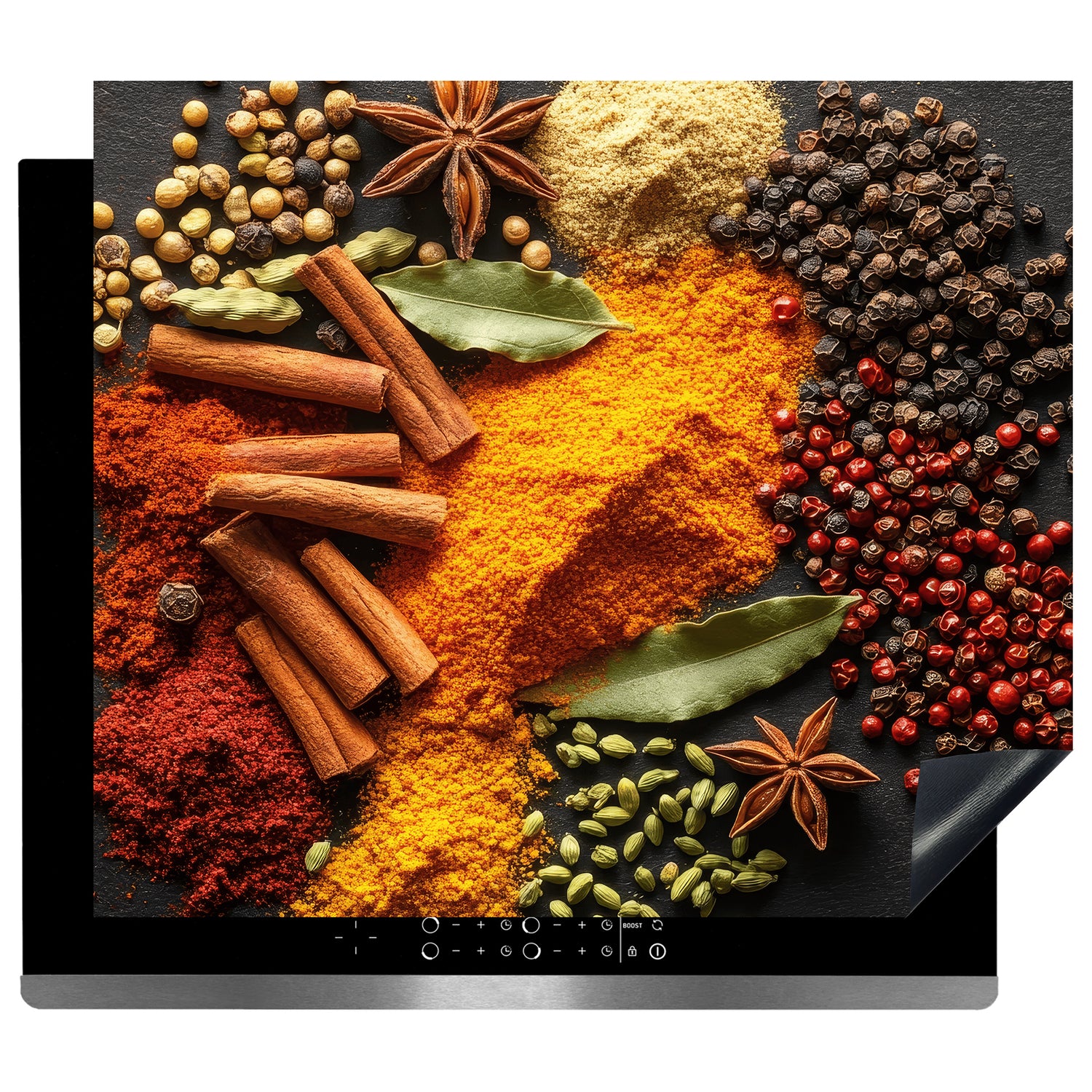 Inductie beschermer - Afdekmat - Authentieke Specerijenmix