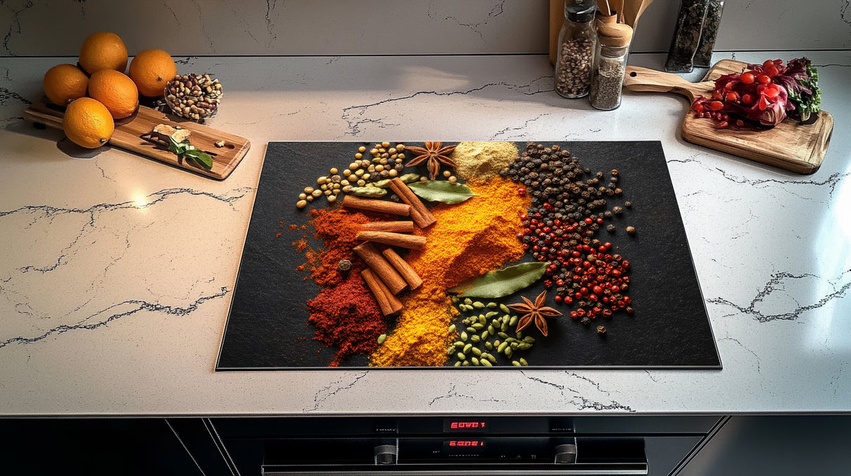 Inductie beschermer - Afdekmat - Authentieke Specerijenmix