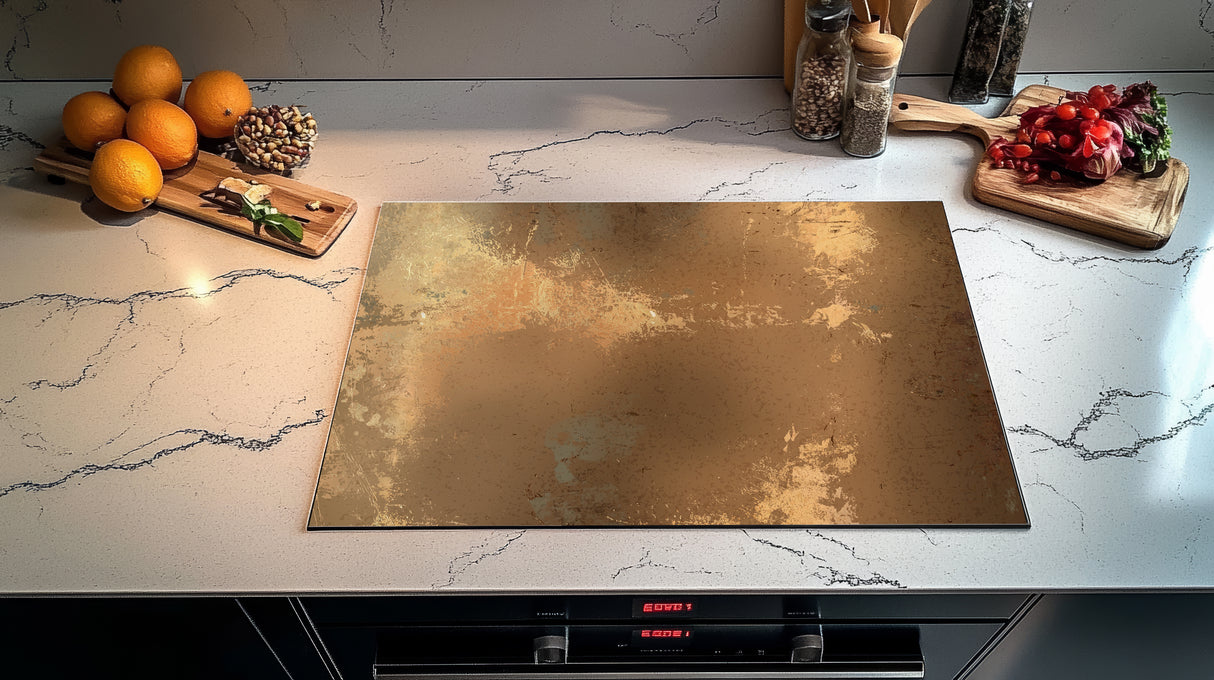 Inductie beschermer - Afdekmat - Bronze Deluxe