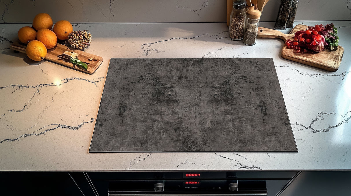 Inductie beschermer - Afdekmat - Urban Concrete