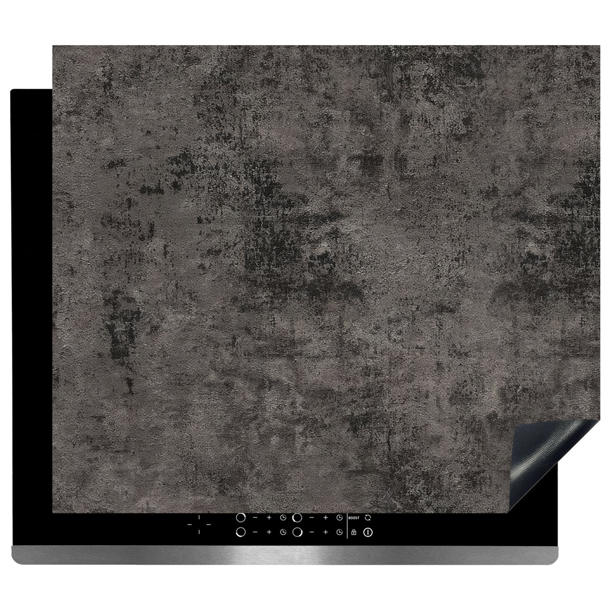 Inductie beschermer - Afdekmat - Urban Concrete