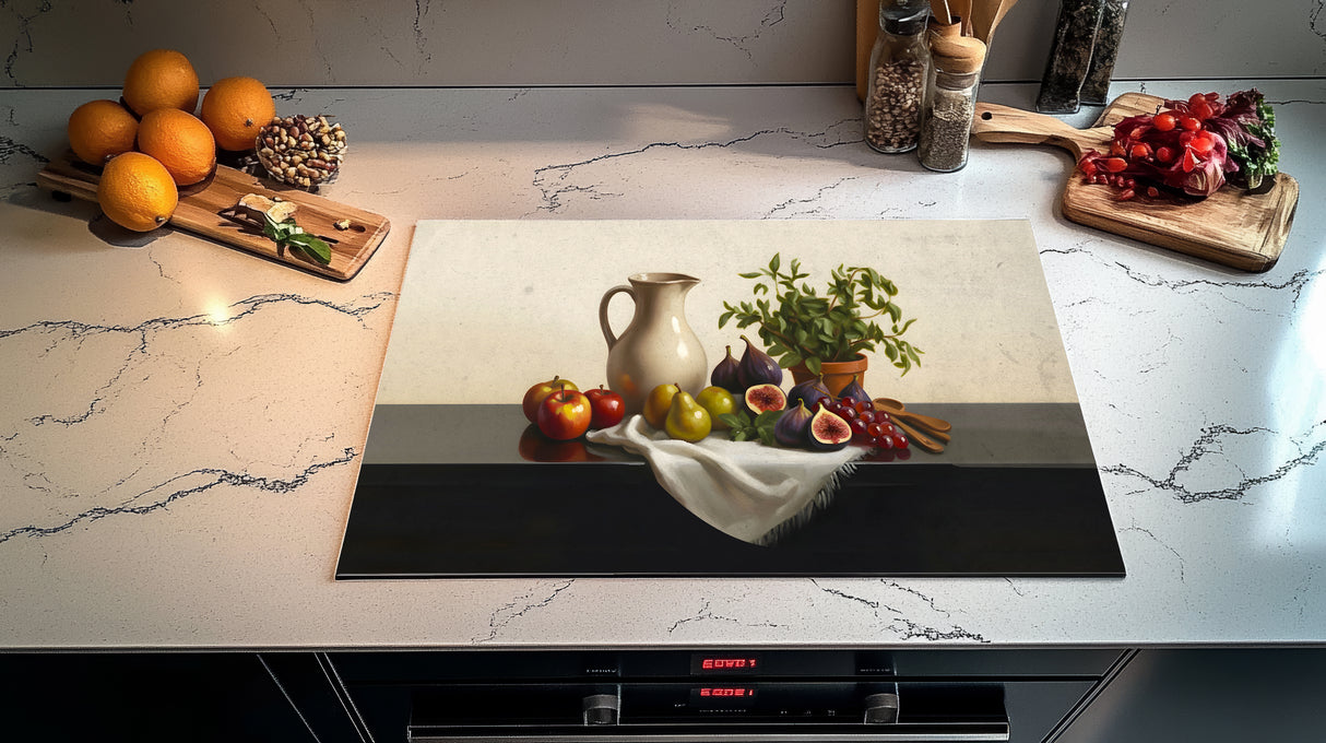 Inductie beschermer - Afdekmat - Stilleven Fruit Design