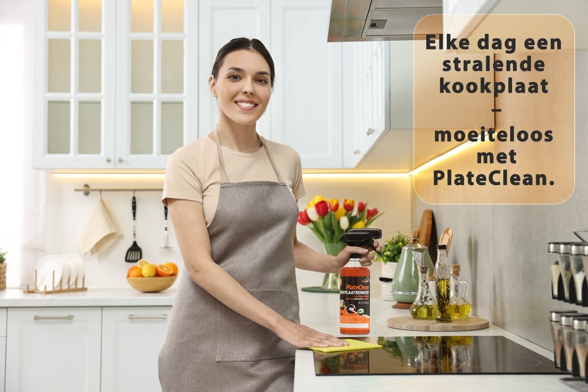 Kookplaatreiniger – Voor Inductie, Keramische en Glazen Kookplaten | Streeploos Schoon