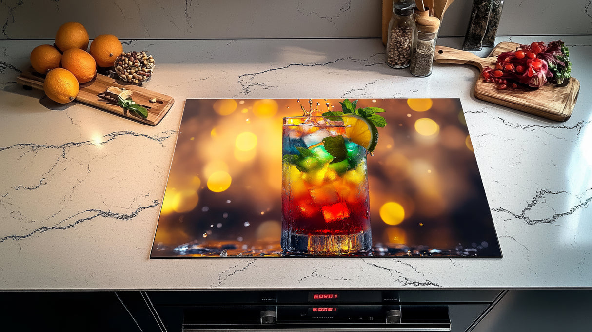 Inductie beschermer - Afdekmat - Rainbow Breeze