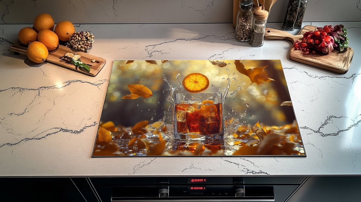 Inductie beschermer - Afdekmat - Autumn Glow