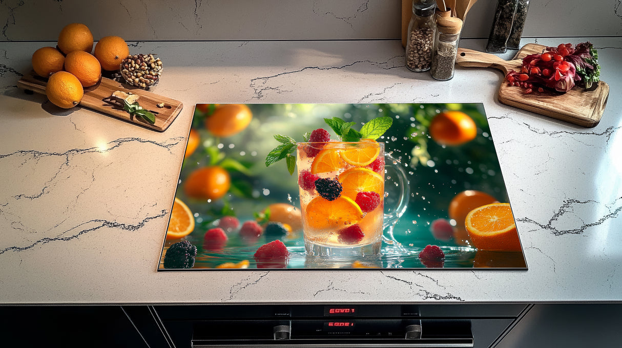 Inductie beschermer - Afdekmat - Amber Sparkle