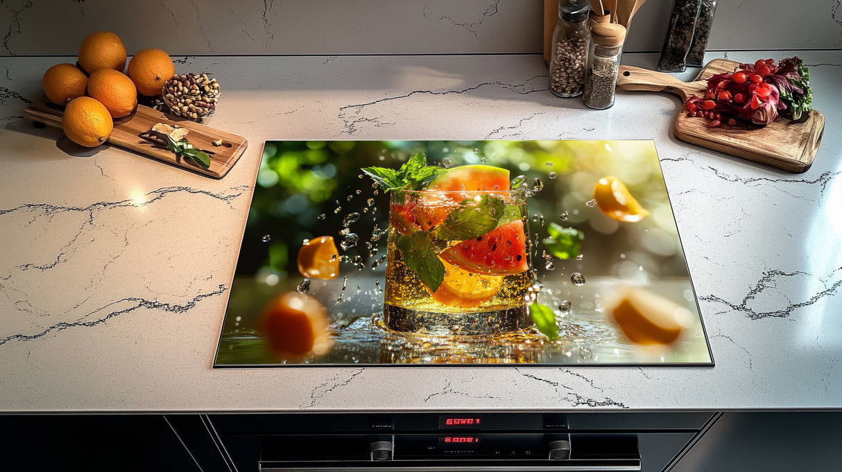 Inductie beschermer - Afdekmat - Melon Fizz