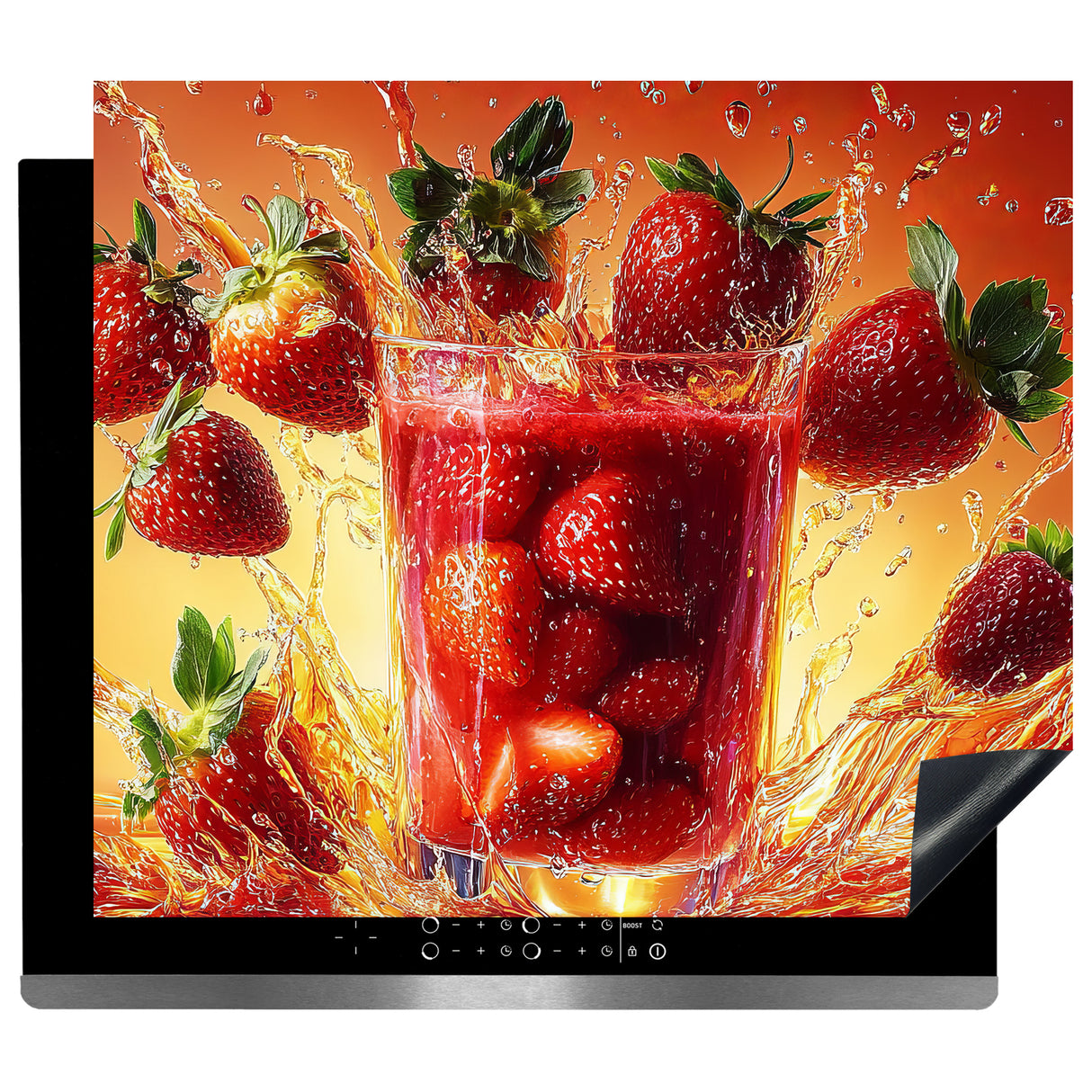 Inductie beschermer - Afdekmat - Berry Splash