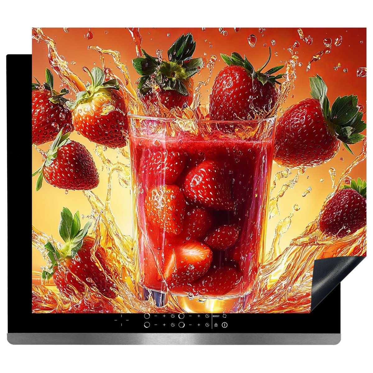 Inductie beschermer - Afdekmat - Berry Splash