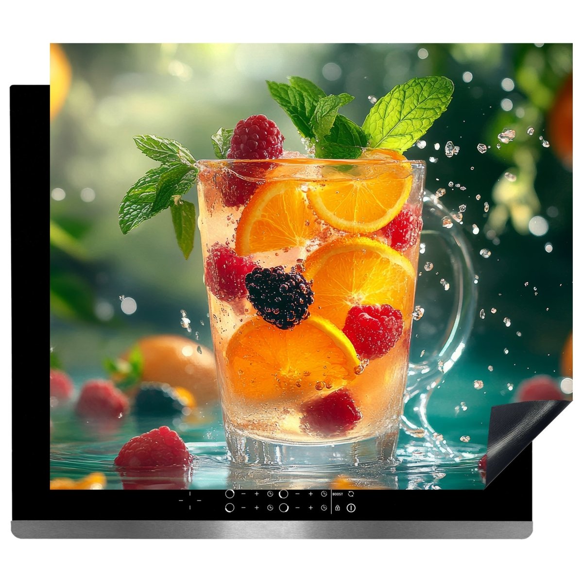 Inductie beschermer - Afdekmat - Amber Sparkle