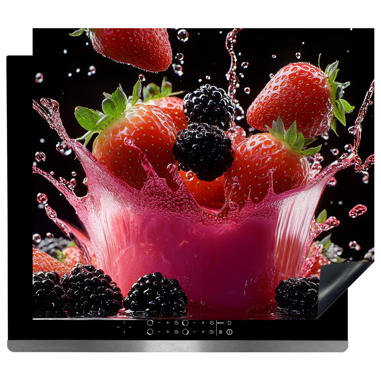 Inductie beschermer - Afdekmat - Berry Crush