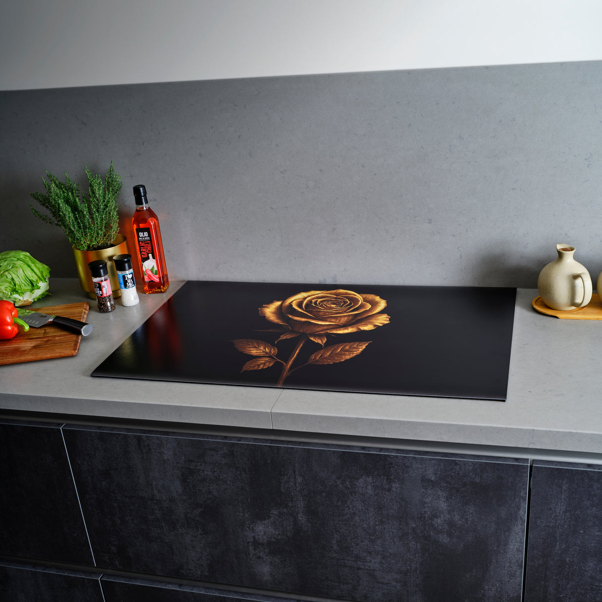 Inductie beschermer - Afdekmat - Citrus Mint