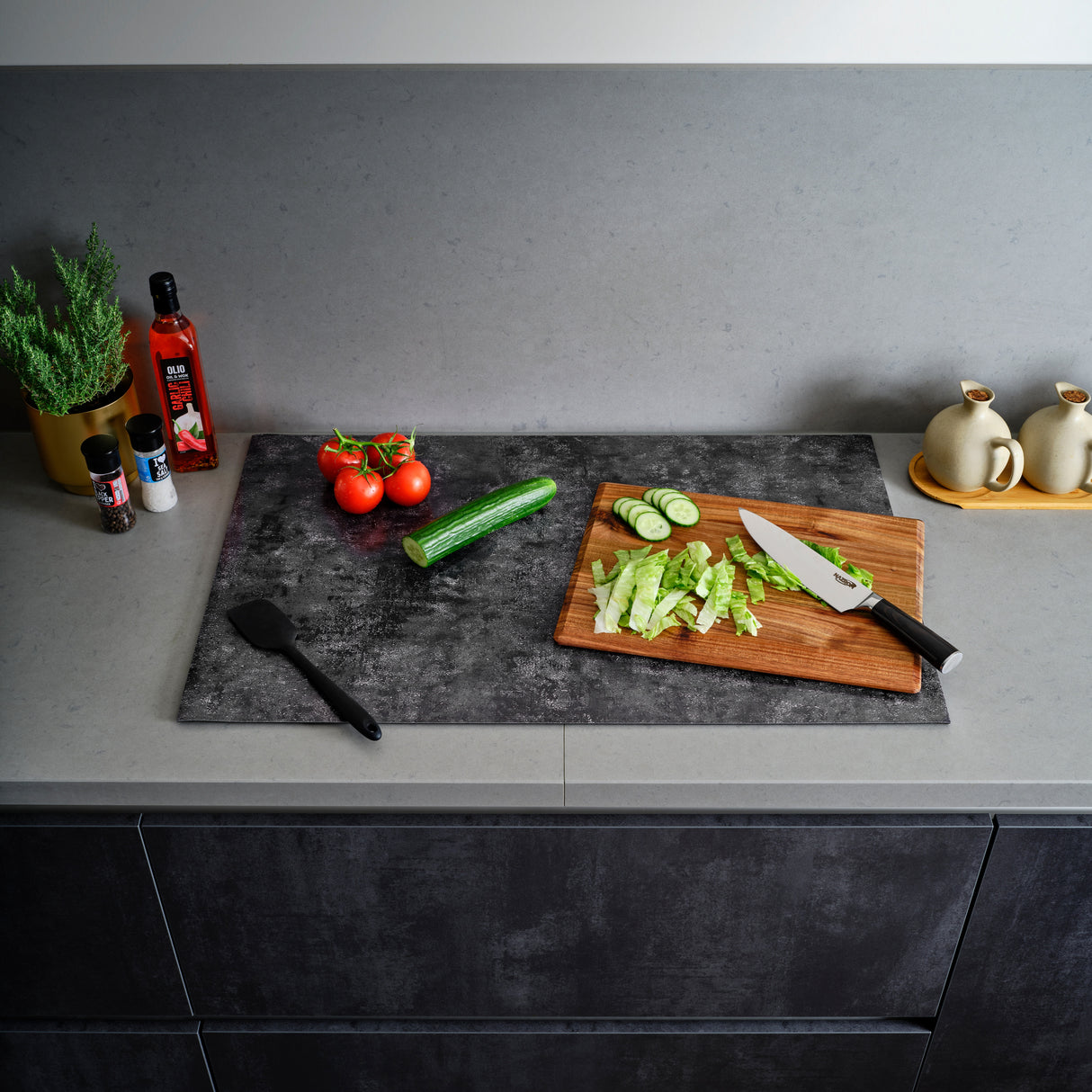 Inductie beschermer - Afdekmat - Citrus Mint