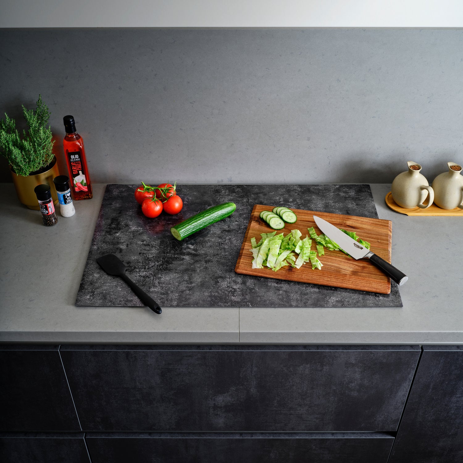 Inductie beschermer - Afdekmat - Citrus Mint