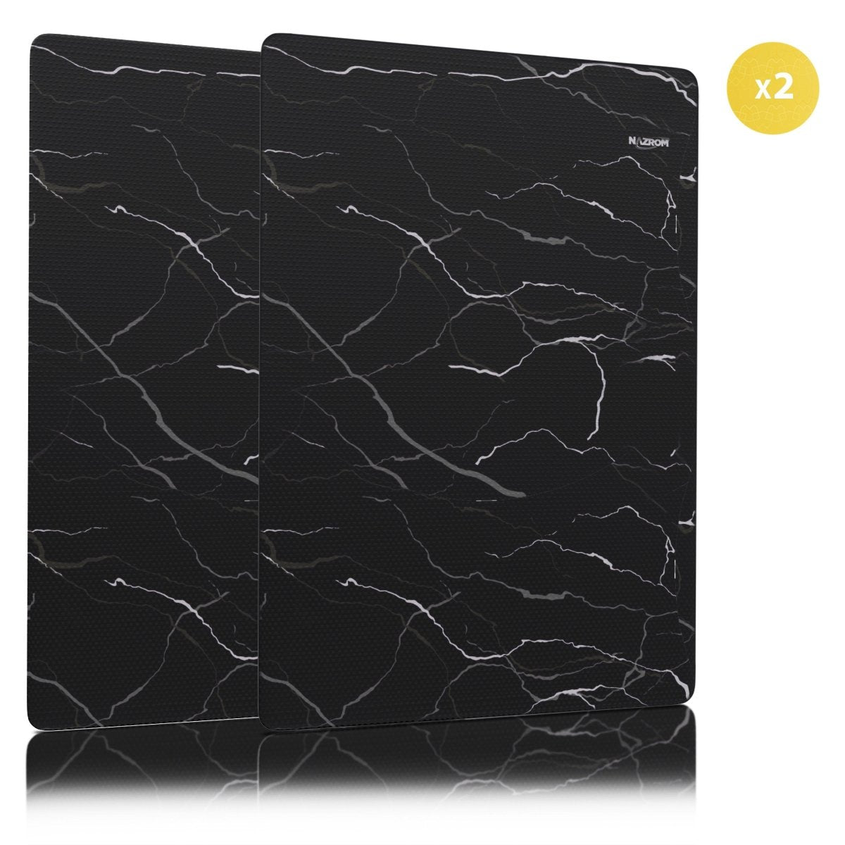 NAZROM® Inductie Beschermer – Inductie Mat – 1 Stijlvolle Set inductie afdekplaat - 2 Stuks Inductiemat NAZROM