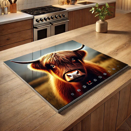 Inductie Beschermer met Schotse Hooglander: Meer dan Alleen een Mooi Plaatje