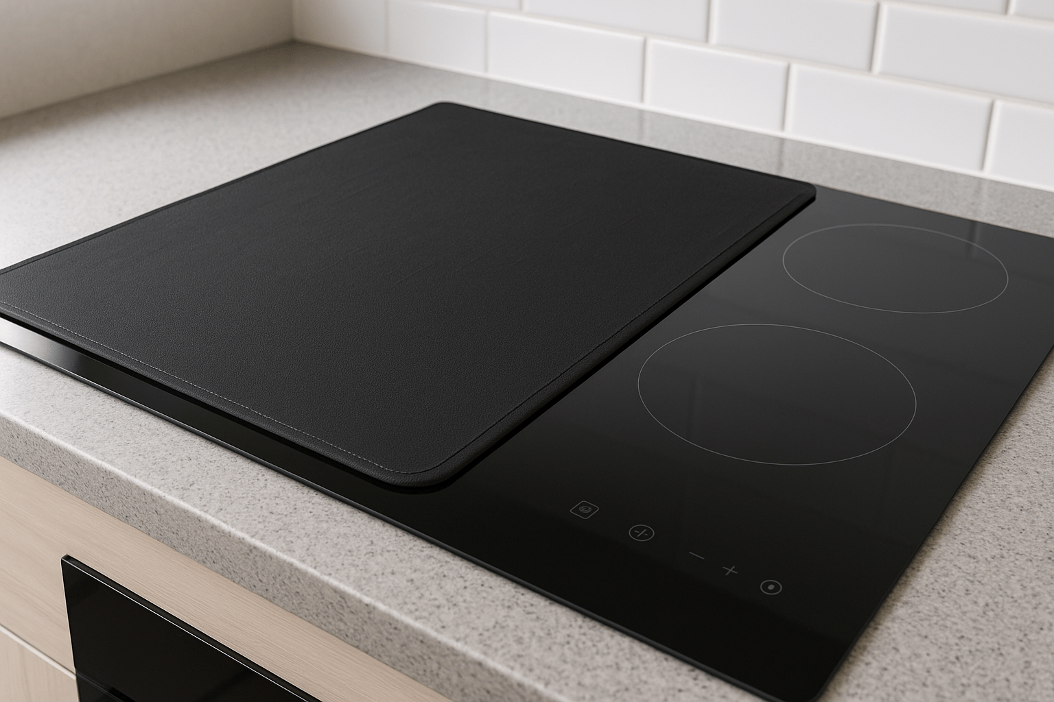 Zorgt een afdekplaat of mat niet voor een inductie kookplaat storing