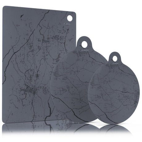 Elegant grijze inductiebeschermers