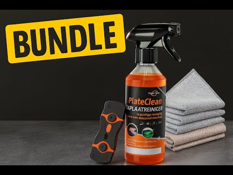 Complete Kookplaat Reinigingsbundel – Reiniger + 3 Microvezel Doeken + 2 Glasdoeken + Schrapper | Voor Inductie & Keramische Kookplaten