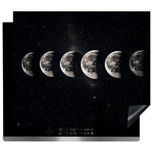 Inductie Beschermer - Afdekmat - Maanfasen