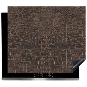 Inductie beschermer - Afdekmat - Cocoa Croco
