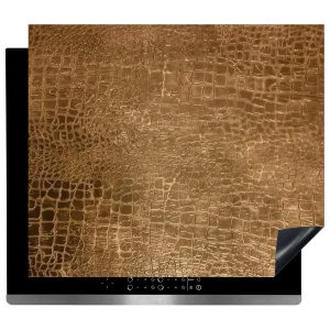 Inductie beschermer - Afdekmat - Golden Croco