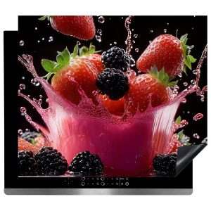 Inductie beschermer - Afdekmat - Berry Crush