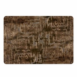 Luxe Vinyl Placemats Van Kunststof – Bronze Elegance