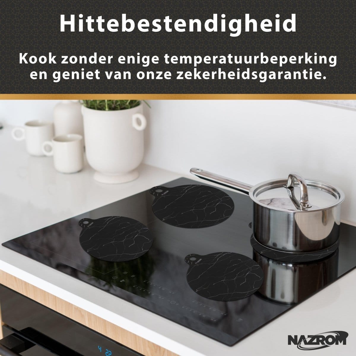 Inductie Beschermer Marmer – 1 Stuk 24x34 cm - Afbeelding 6