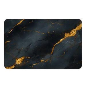 Luxe Vinyl Placemats Van Kunststof – Midnight Gold