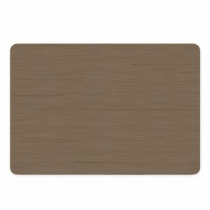 Luxe Vinyl Placemats Van Kunststof – Bronze Harmony